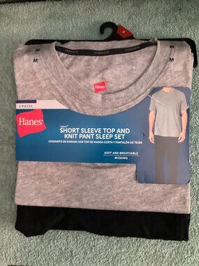 Men's Hanes Short Sleeve Sleep Set
